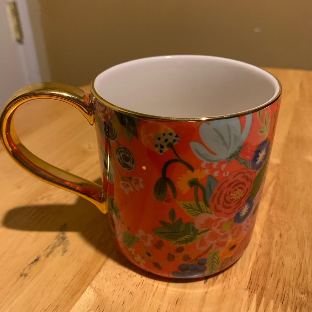 Anthropologie J Initial Rigle Paper Company Coffee Cup - Picture 3 of 4
